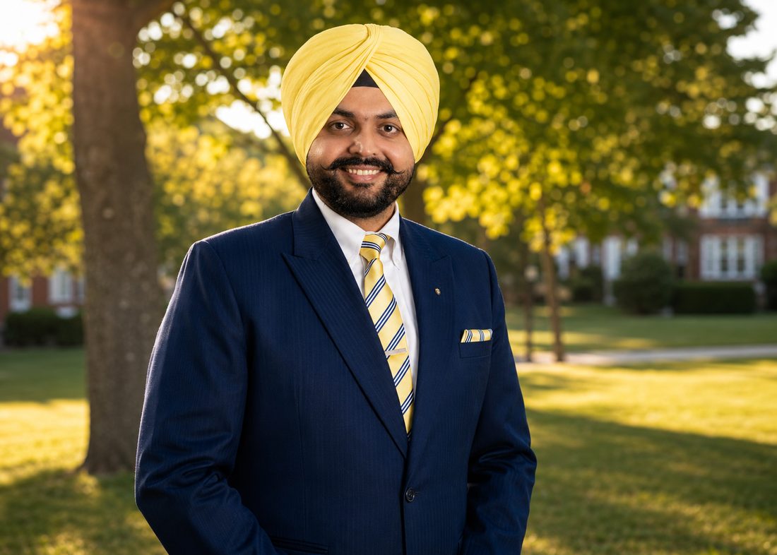 Prabhjap Singh Sandhu, candidate for Mayor of North Dumfries